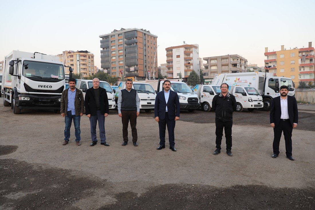 HALİLİYE, TEMİZLİK FİLOSUNA 7 YENİ ARAÇ DAHA KAZANDIRDI