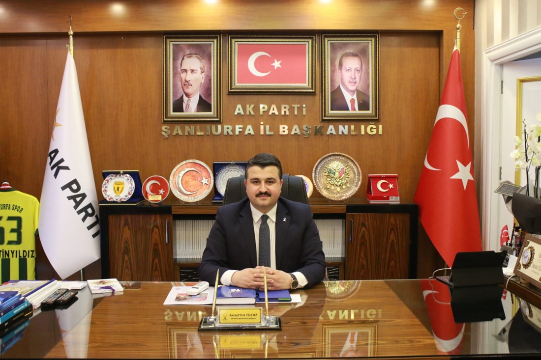 AK Parti Şanlıurfa İl Başkanı Bahattin YILDIZ’ dan Gazeteciler Günü Mesajı
