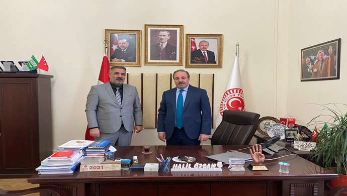 ANKARA TEMSİLCİLİĞİMİZ GAZİ MECLİSİMİZİ ZİYARET ETTİ