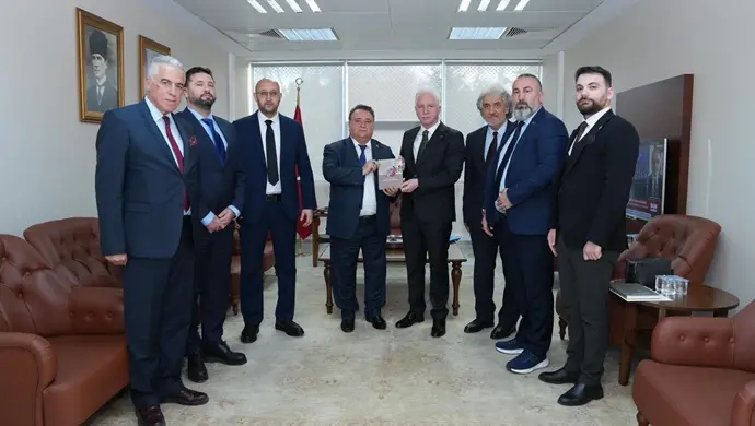 İstanbul Valisi Davut Gül’e İpekyolu Kamu Diplomasisi Teşkilatı’ndan Nezaket Ziyareti